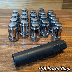 GORILLA 1/2 【20個セット】 袋ナット クロームナット 19HEX ホイール