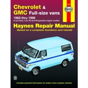 整備マニュアル HAYNES ヘインズ 68-95年 シボレーシェビーバン G10 G20 G30 GMCバンデューラ Gバン 英語 整備書 DIY 修理 メンテナンス リペアマニュアル｜ck-parts