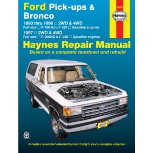 整備マニュアル HAYNES ヘインズ 80-96年 FORD フォード F-150 ブロンコ BR...