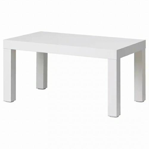 IKEA コーヒーテーブル ホワイト 白 70x40cm a00361228 LACK ラック イケ...