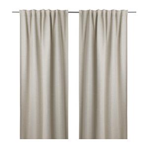 イケア（IKEA） カーテン1組 ホワイト 白 145x250cm m60466717 DYTAG