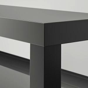 IKEA イケア テレビ台 ブラック 黒 90...の詳細画像4