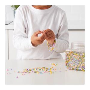 IKEA イケア ビーズ アソートパステルカラ...の詳細画像1