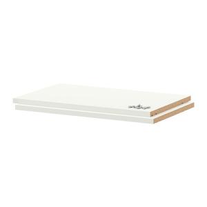 IKEA イケア 棚板 2ピース ホワイト 白 60x37cm a90273067 UTRUSTA ウートルスタ｜clair-kobe