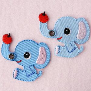 ワッペン 「鼻がうごく」ぞうさんたち