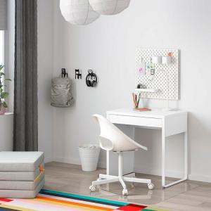 IKEA イケア デスク ホワイト 白 73x...の詳細画像1