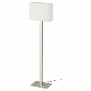 IKEA UPPVIND ウップヴィンド UPPVIND table lamp, nickel plated/white, 19