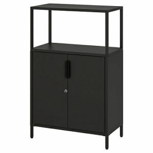 イケア（IKEA） キャビネット 扉2 棚板1付き ホワイト 白 70x35x70cm