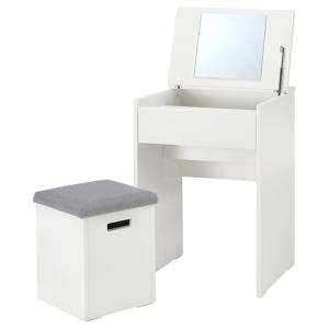 IKEA イケア ドレッサー スツール付き ホワ...の商品画像