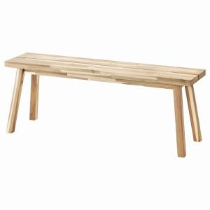 IKEA イケア　廃盤品　スコグスタ ベンチ　スツール　アカシア材　65cm IKEA イケア 廃盤品 スコグスタ ベンチ スツール アカシア材 65cm