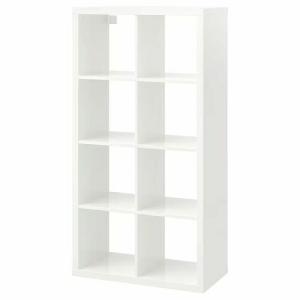 イケア IKEA シェルフユニット ホワイト 69x132cm big10378006