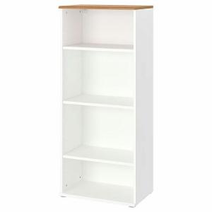 IKEA DALRIPA ダールリパ 本棚, ホワイト DALRIPA ダールリパ 子ども用本棚 扉付き, ホワイト/ホワイト