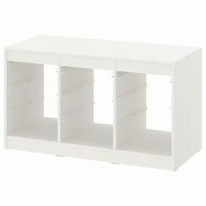 イケア（IKEA） TROFAST/トロファスト ウォール収納93x21x30 cm ライト