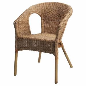 イケア（IKEA） パーソナルチェア 籐 チャコール m20442969 ULRIKSBERG