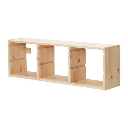 IKEA イケア TROFAST トロファスト ウォール収納 パイン材 93x30cm c00308...