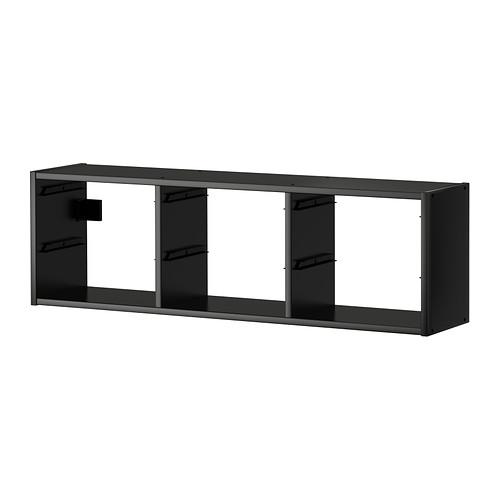 IKEA イケア ウォール収納 ブラック 黒 99x21x30cm c20251894 TROFAS...