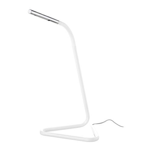 IKEA イケア LEDワークランプ ホワイト 白 シルバーカラー c50238269 HARTE ...
