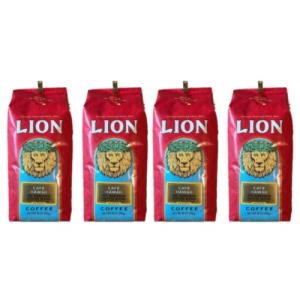 【セット商品】Lion Cofe Hawaii ライオンカフェ ハワイ ミディアムダーク ローストコーヒー(粉)793g 4パック cos0004x4 コストコ COSTCO｜clair-kobe