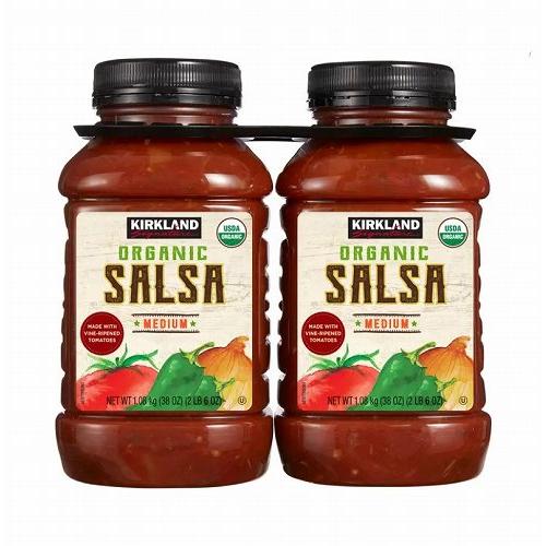 Kirklandカークランドシグネチャー オーガニック サルサソース 1.08kg 2本パック co...