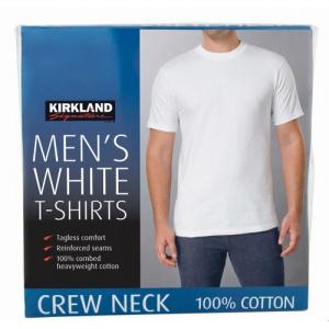 Kirklandカークランドシグネチャー メンズTシャツ 6枚組 ホワイト cos20230-1 コストコ COSTCO｜clair-kobe