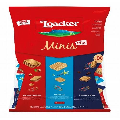 【クール便】 Loackerローカー ミニーズ アソート 80個 cos561548 コストコ CO...