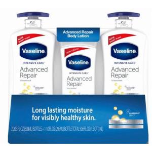 ヴァセリン アドバンスドリペア ボディローション 3本セット (600ml x 2本 295ml x 1本) Vaseline cos642498 コストコ COSTCO｜clair-kobe