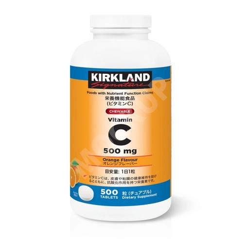 カークランドシグネチャー ビタミンCチュアブル 500粒 cost200005