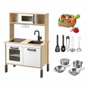 イケア（IKEA） 【セット商品】IKEA おままごとキッチン 木製