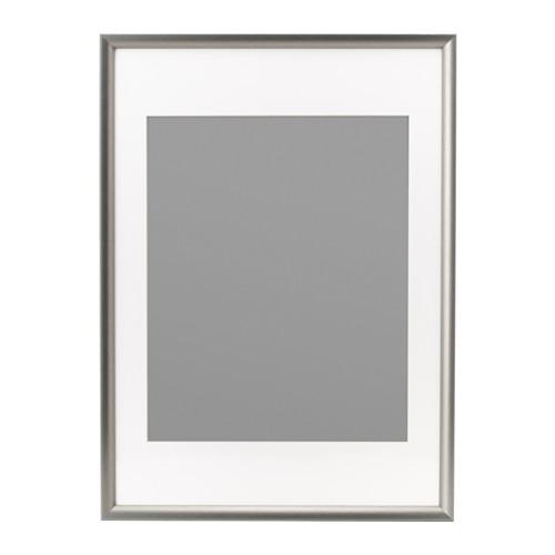 IKEA イケア フレーム 50x70cm シルバーカラー d00297435 SILVERHOJD...