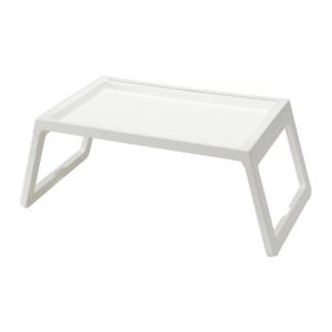 IKEA イケア ベッドトレイ ホワイト 白 d10289086 KLIPSK クリプスク
