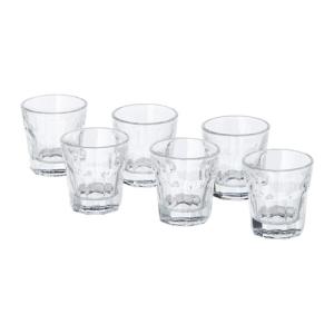 IKEA イケア スナップスグラス クリアガラス 50ml 6ピースセット d60137849 POKAL ポカール