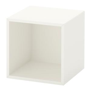 イケア（IKEA） キャビネット 引き出し×2 ホワイト 白 35x35x35cm