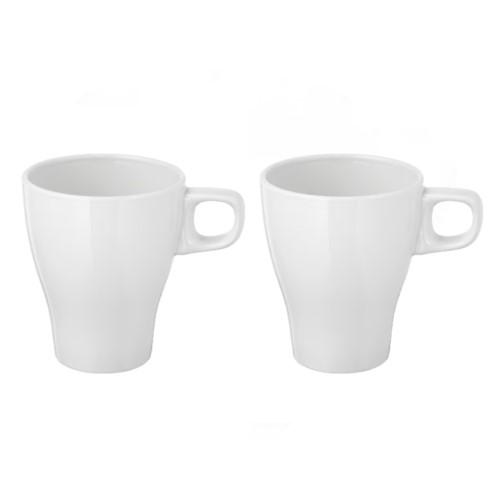 【セット商品】IKEA イケア マグ せっ器 ホワイト 白 250ml マグカップ 2個セット d7...
