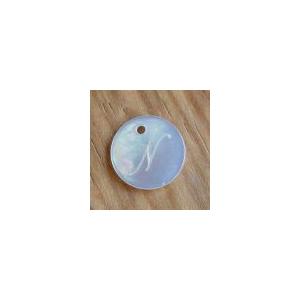 【N】イニシャル シェルタグ