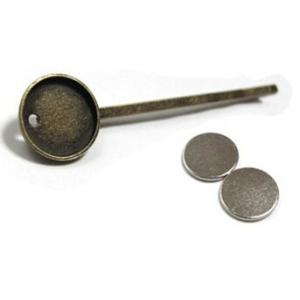 着せ替えボタン付ピン1本＋マグネットパーツ2個