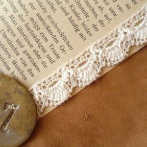 ツートン麻混トーションレース17mm(0.5m)