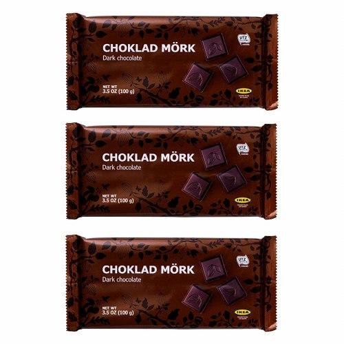 【セット商品】IKEA イケア ダークチョコレート 3枚セット m00293927x3 CHOKLA...