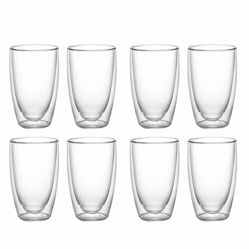 【セット商品】IKEA イケア ダブルウォールグラス 450ml 2ピースx4セット m005111...