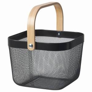 イケア（IKEA） ベジタブル フルーツバスケットセット 2点 竹