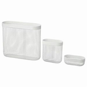 イケア（IKEA） ブックディスプレイ 収納付き ホワイト m40598101