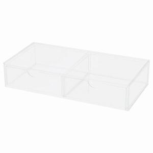 IKEA イケア メイク用品収納 引き出し2個付き 25x12cm m10521924 MOJAN モヤン｜clair-kobe