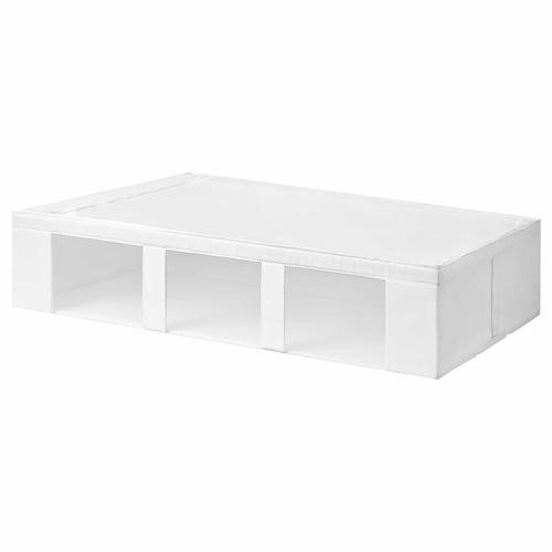 IKEA イケア 収納ケース メッシュ窓付き ホワイト 93x55x19cm m20573366 S...