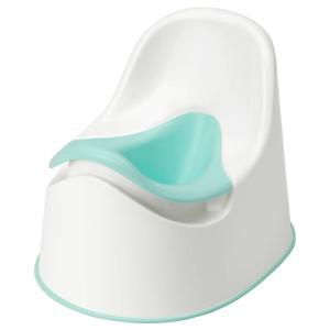 IKEA イケア おまる ホワイト/ターコイズ m20591582 LOCKIGロッキグ