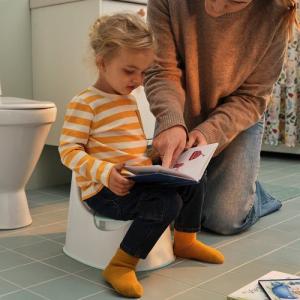 IKEA イケア おまる ホワイト/ターコイズ...の詳細画像1