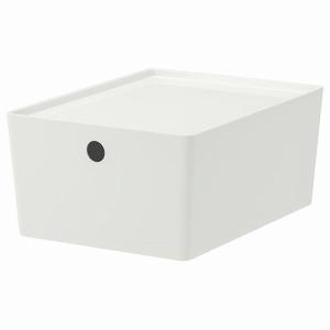 イケア（IKEA） ブックディスプレイ 収納付き ホワイト m40598101