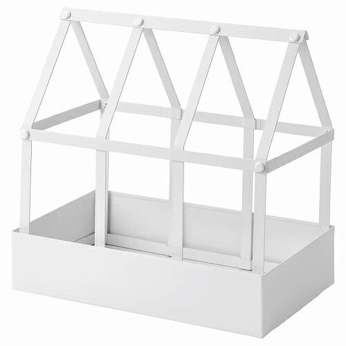 IKEA イケア デコレーション グリーンハウス 室内 屋外用 ホワイト 29cm m3048777...