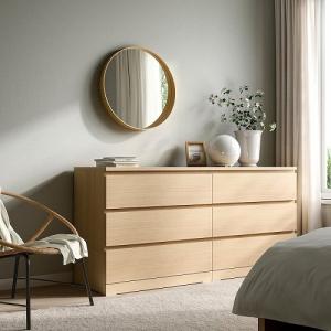IKEA イケア ミラー オーク材突き板 60...の詳細画像3