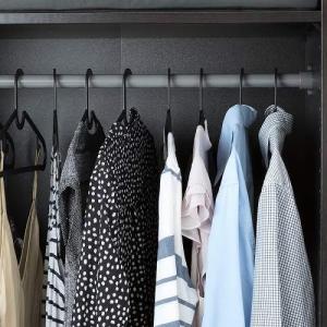 IKEA イケア ハンガー ブラック 黒 10...の詳細画像1