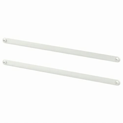 IKEA イケア サスペンションレール ホワイト 55cm 2ピース m40505512 HJALP...