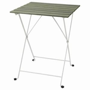 イケア（IKEA） RESARO/レーサロー 可動式ドロップリーフテーブル 収納
